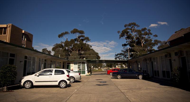 Parkville Motel Melbourne Exterior foto